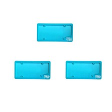 Plastic License Plate Frame with Paper Card and 4 holes